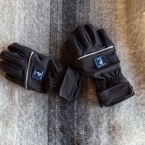 Polarn O. Pyret Black Kids Gloves